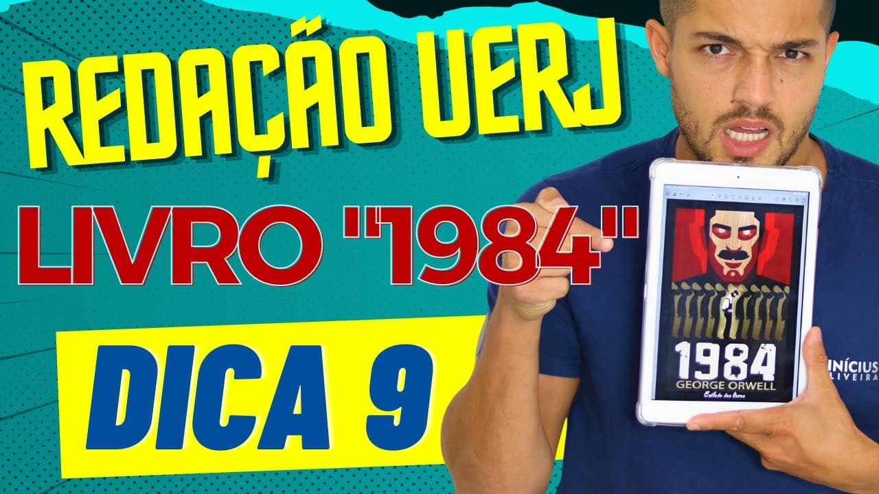 Thumbnail: COMO FAZER A REDAÇÃO DA UERJ 2021 | INTRODUÇÃO | REDAÇÃO UERJ 2021 | PROFESSOR VINÍCIUS OLIVEIRA