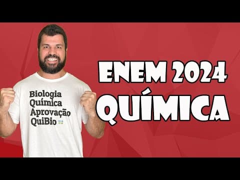 Thumbnail da aula: ENEM 2024 - A bauxita contém alumina (Al2 O3 ) que é a matéria-prima para produção do alumínio