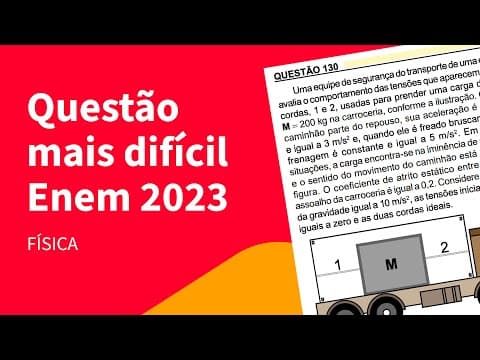 Thumbnail da aula: Entendendo uma questão de Física do ENEM 2023 | ProEnem