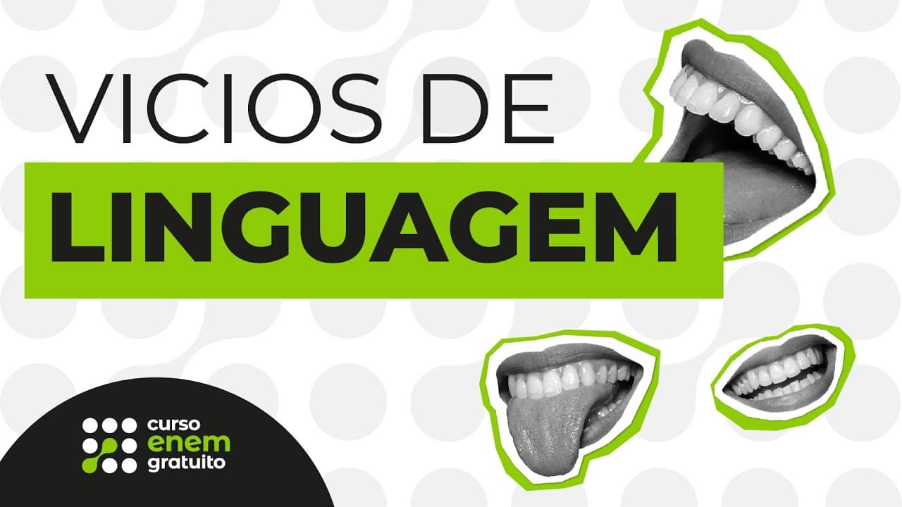 Thumbnail: VICIOS DE LINGUAGEM | Português para o Enem | Fernanda Aguiar Souza