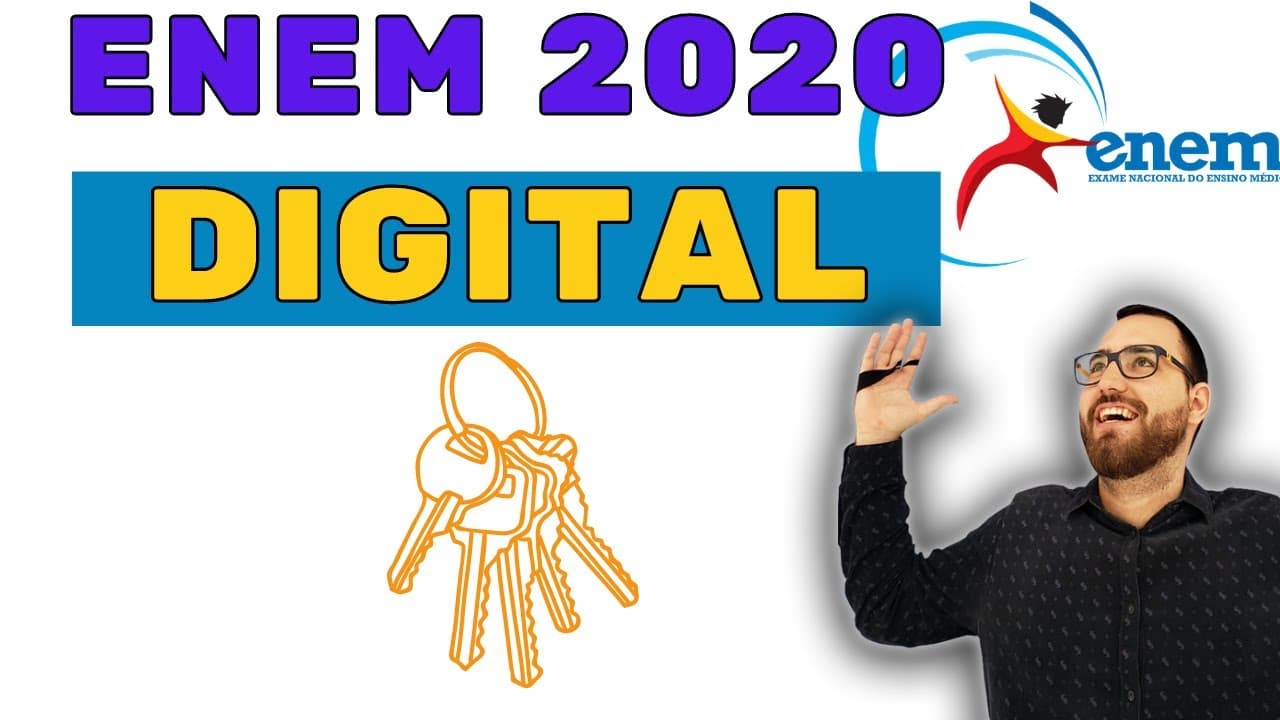 Thumbnail: ENEM 2020 DIGITAL | QUESTÃO 155 CADERNO AMARELO | QUESTÃO DOS CHAVEIROS