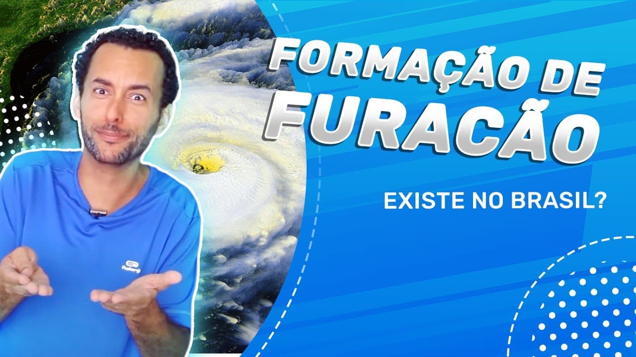 Thumbnail: Geografia explica: COMO se FORMA um Furacão | Pode ter um no Brasil?