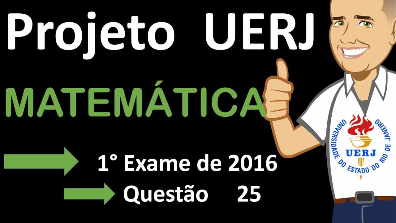 Thumbnail: PROJETO UERJ:  Prova 2016.1  matemática questão 25 (Admita que a ordem de grandeza de uma medida x )