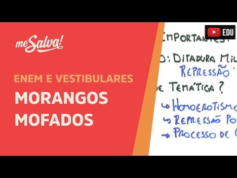 Thumbnail da aula: Morangos Mofados - Leituras Obrigatórias UFRGS - Me Salva!