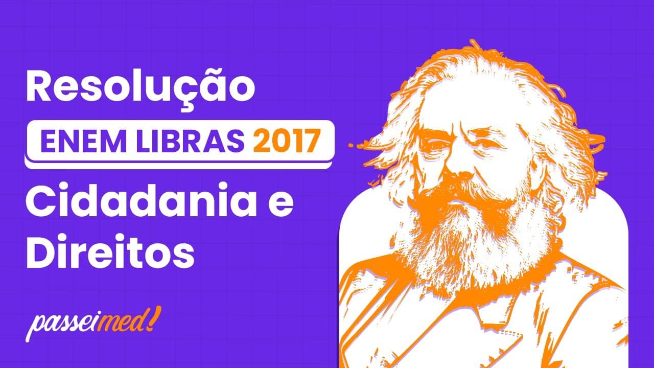 Thumbnail: ENEM LIBRAS 2017 - CIDADANIA E DIREITOS | Com o fim da Ditadura, os movimentos populares tiveram...
