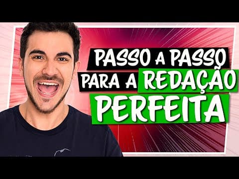 Thumbnail da aula: COMO ESCREVER REDAÇÃO DO ENEM TEORIA E PRÁTICA - Umberto Mannarino