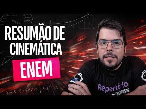 Thumbnail da aula: Resumão: Cinemática para o Enem