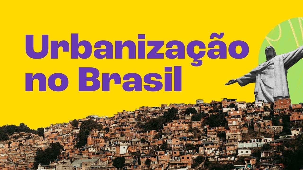 Thumbnail: Urbanização Brasileira: Entenda o Processo e Seus Impactos
