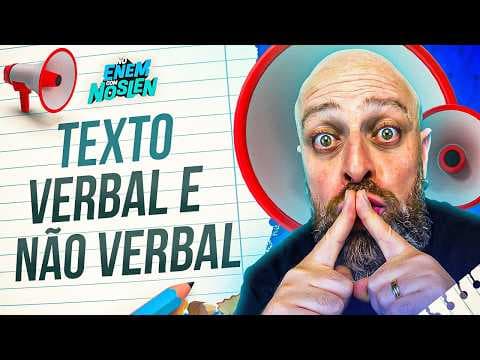 Thumbnail da aula: Enem | Exercícios de Texto Verbal e Não Verbal - [Professor Noslen] #professornoslen #enem