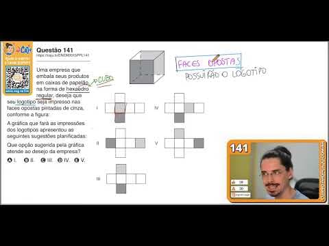 Thumbnail da aula: [ENEM 2015 PPL] 141 📘 --- Uma empresa que embala seus produtos em caixas de papelão, na forma de