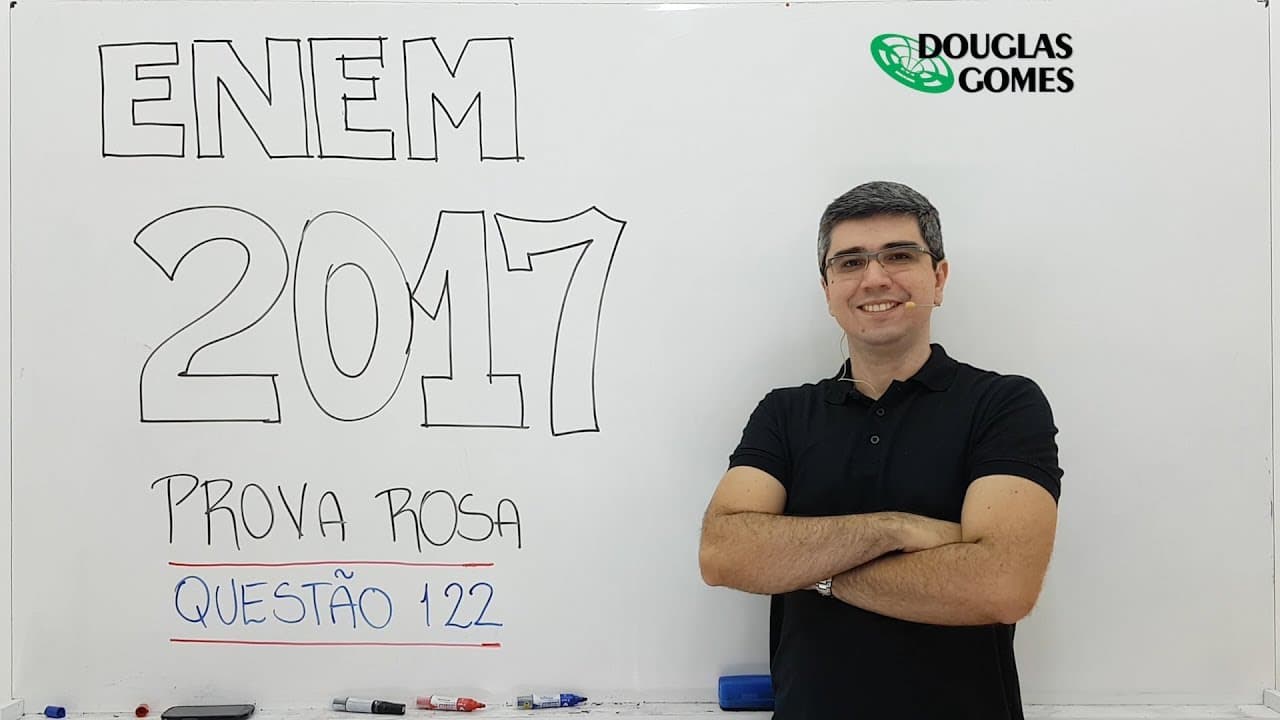 Thumbnail: ENEM 2017 Rosa Questão 122 Física - Ciências da Natureza e suas Tecnologias