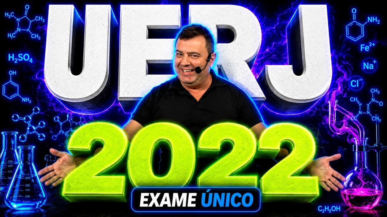 Thumbnail: 💡 UERJ 2022 | Em uma análise de poluentes atmosféricos foi identificada a presença de alguns óxidos