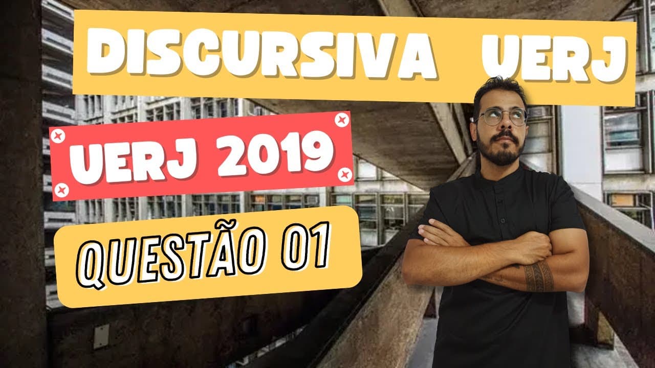 Thumbnail: QUESTÃO 01– PROVA DISCURSIVA QUÍMICA UERJ 2019