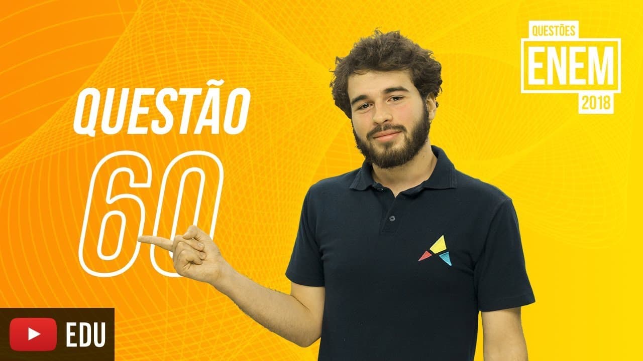 Thumbnail: Enem 2018 | Teoria da filosofia | questão 60 (caderno amarelo)