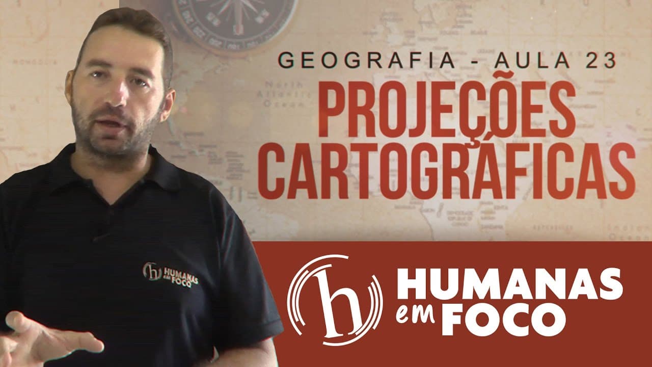 Thumbnail: Geografia - Aula 23 - Projeções cartográficas