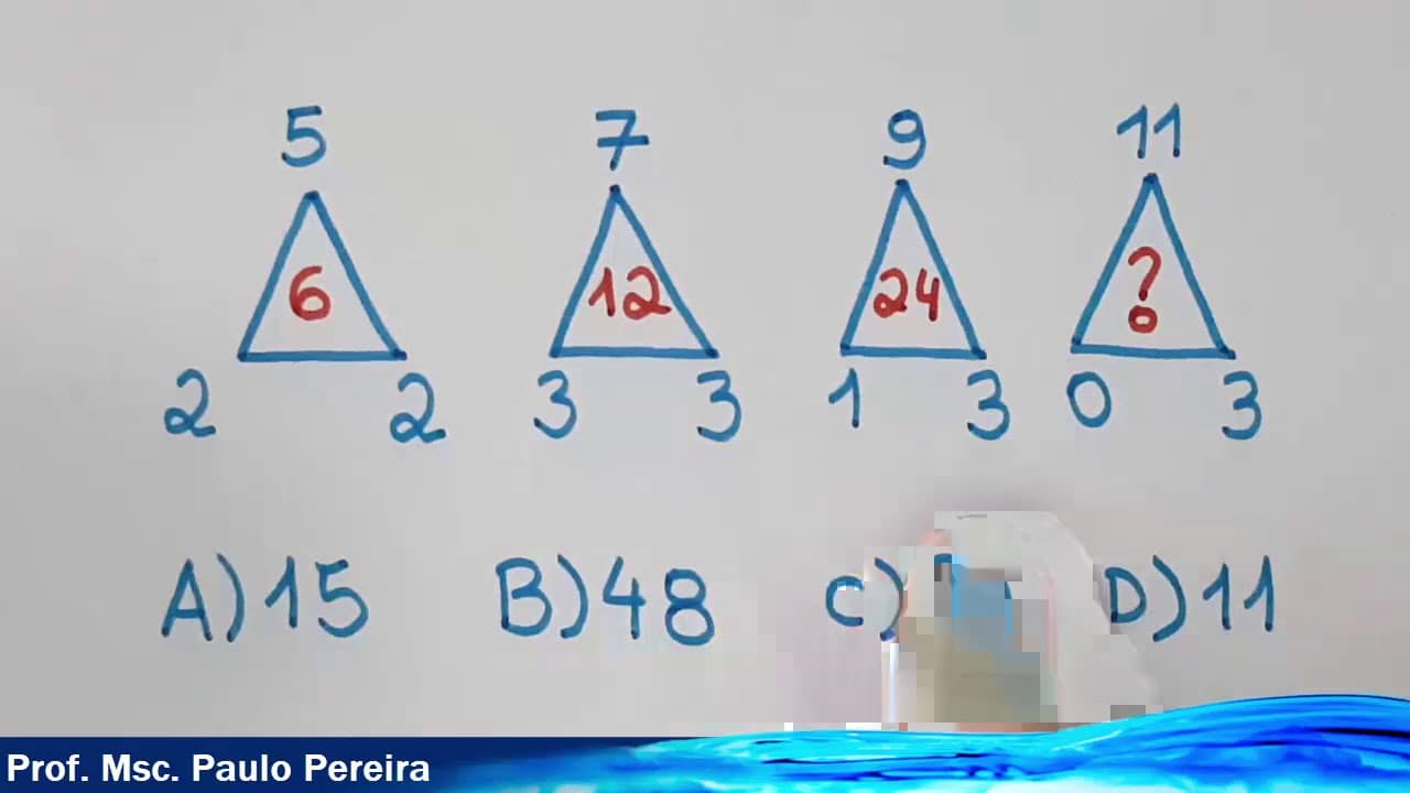 Thumbnail: 🔥 HELP MATEMÁTICA BÁSICA - Triângulos Numéricos Lógicos - #120