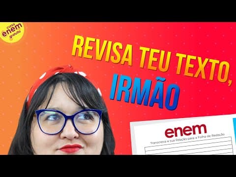 Thumbnail da aula: NORMA PADRÃO NA REDAÇÃO DO ENEM: DICAS PARA GABARITAR A COMPETÊNCIA 1