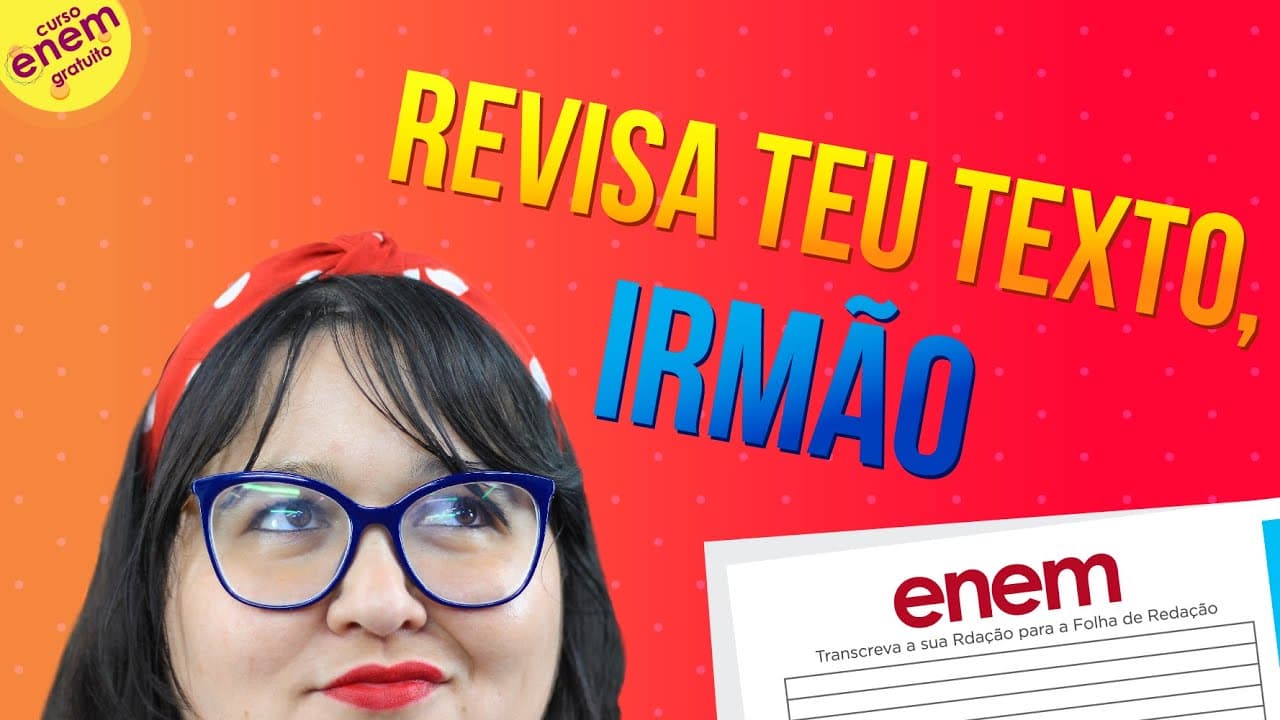Thumbnail: NORMA PADRÃO NA REDAÇÃO DO ENEM: DICAS PARA GABARITAR A COMPETÊNCIA 1