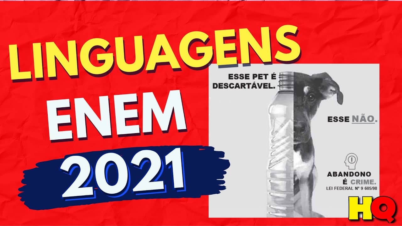 Thumbnail: ENEM 2021 - Esse PET é descartável, esse não