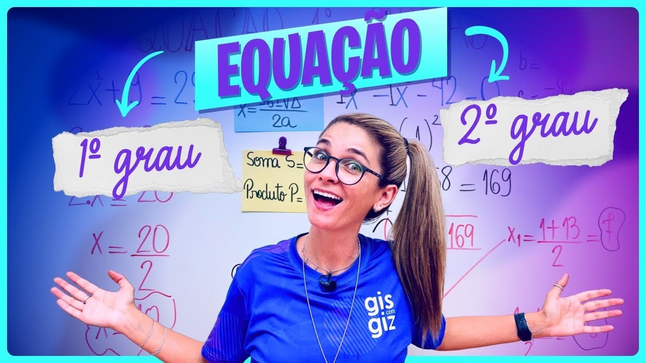 Thumbnail: RESUMO EQUAÇÃO 1º E 2º GRAU