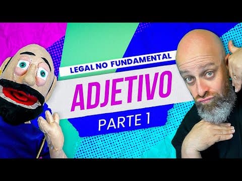 Thumbnail da aula: O que é ADJETIVO? [Professor Noslen]