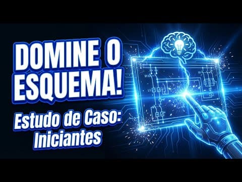 Thumbnail da aula: Estudo de Caso: Diagrama de Comandos Elétricos