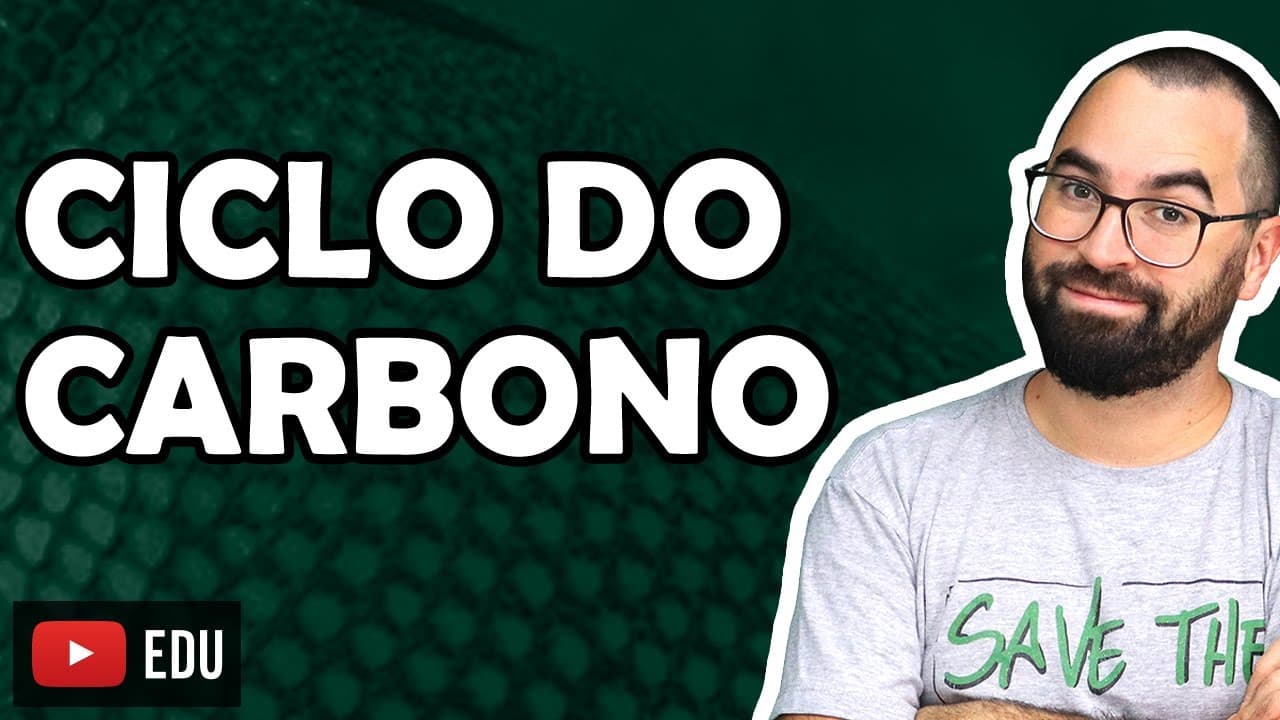 Thumbnail: Ciclo do carbono - Aula 06 - Módulo VIII: Ecologia | Prof. Gui