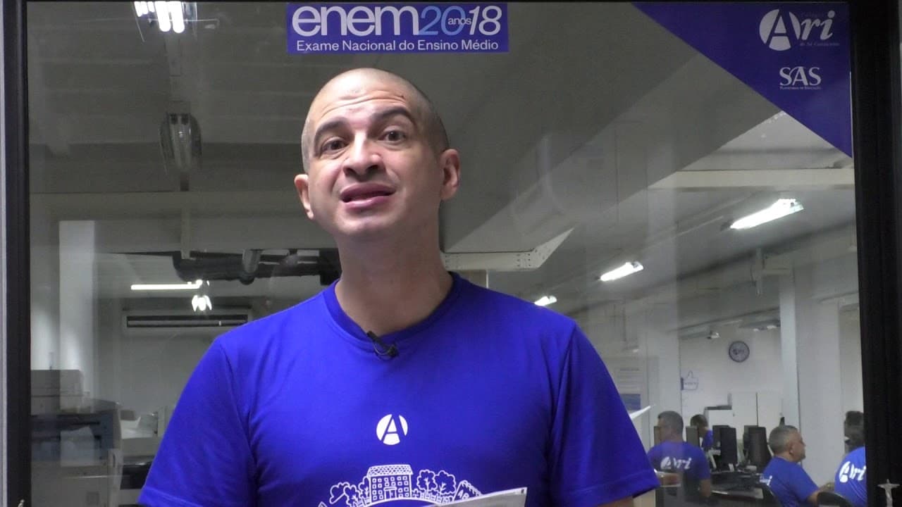 Thumbnail: ENEM 2018 - Linguagens  Inglês - Professor Daniel Nicolas