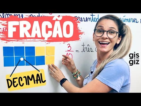Thumbnail da aula: FRAÇÕES DECIMAIS MATEMATICA \Prof. Gis/ MATEMÁTICA BÁSICA