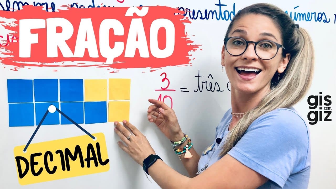 Thumbnail: FRAÇÕES DECIMAIS MATEMATICA \Prof. Gis/ MATEMÁTICA BÁSICA