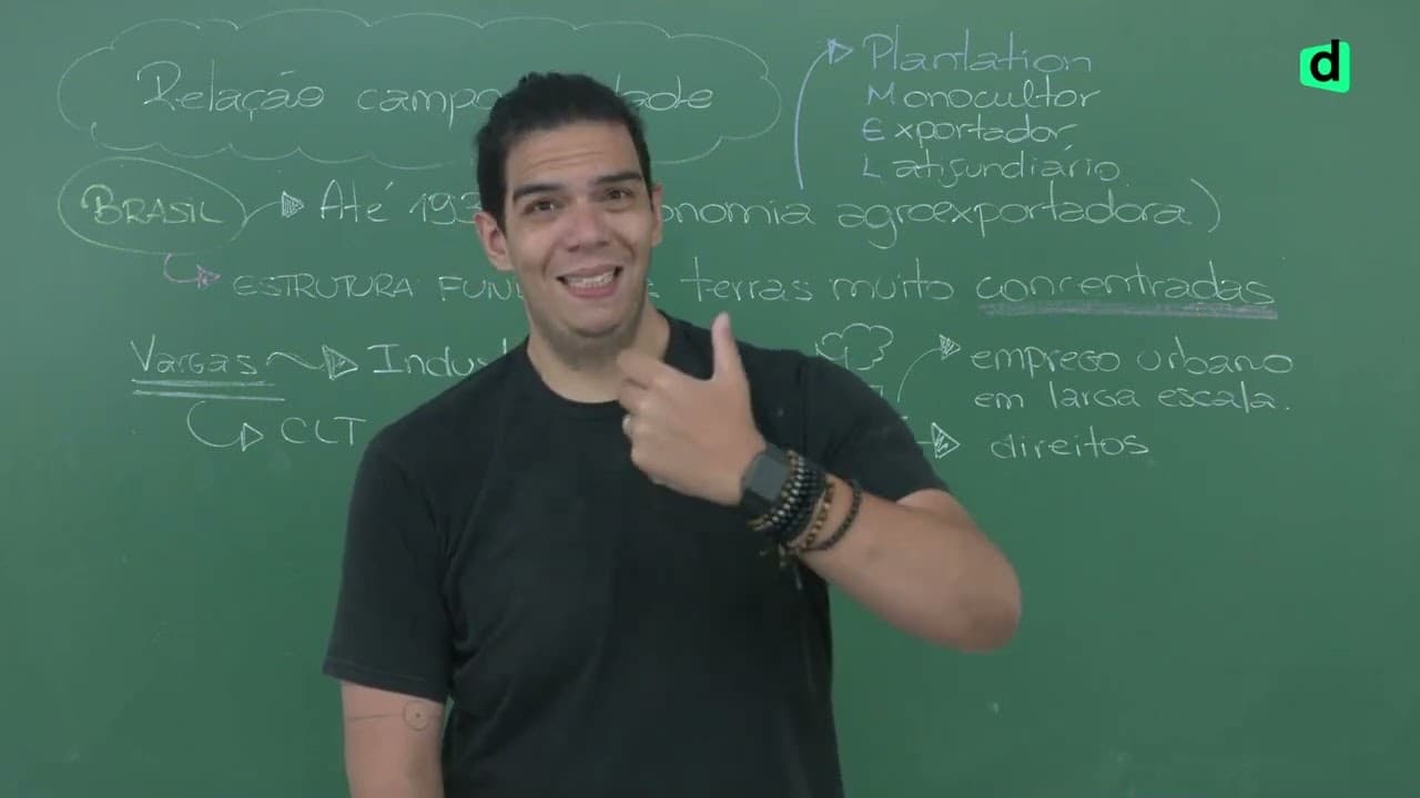 Thumbnail: RELAÇÃO CAMPO X CIDADE | REVISÃO GRÁTIS ENEM 2023 | GEOGRAFIA