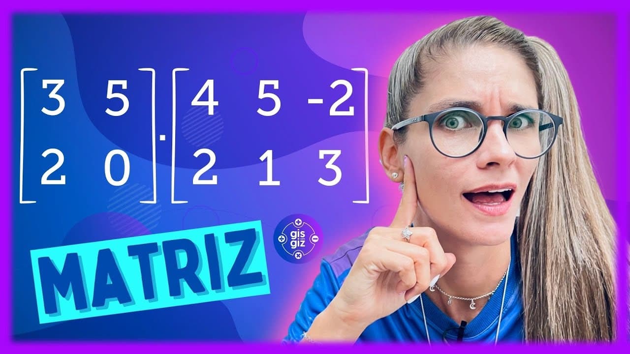 Thumbnail: MULTIPLICAÇÃO DE MATRIZES
