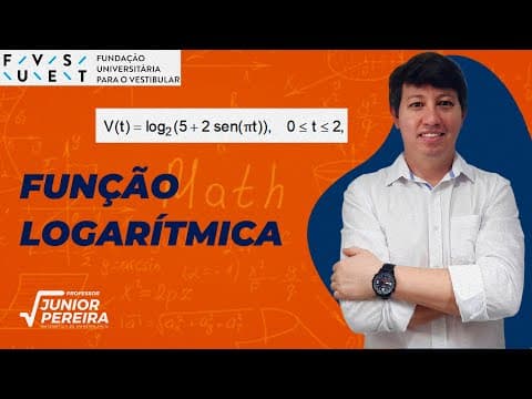 Thumbnail da aula: Fuvest 2017: Função logarítmica. Como resolver?
