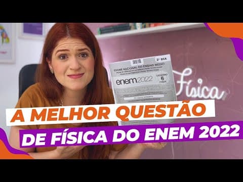 Thumbnail da aula: Questão de física ENEM 2022 - O manual de uma ducha elétrica informa seus três níveis de aquecimento