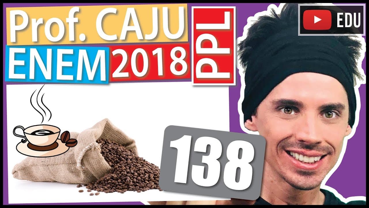 Thumbnail: [ENEM 2018 PPL] 138 📓 PORCENTAGEM Um torrefador comprou uma saca de 60 kg de café especial cru