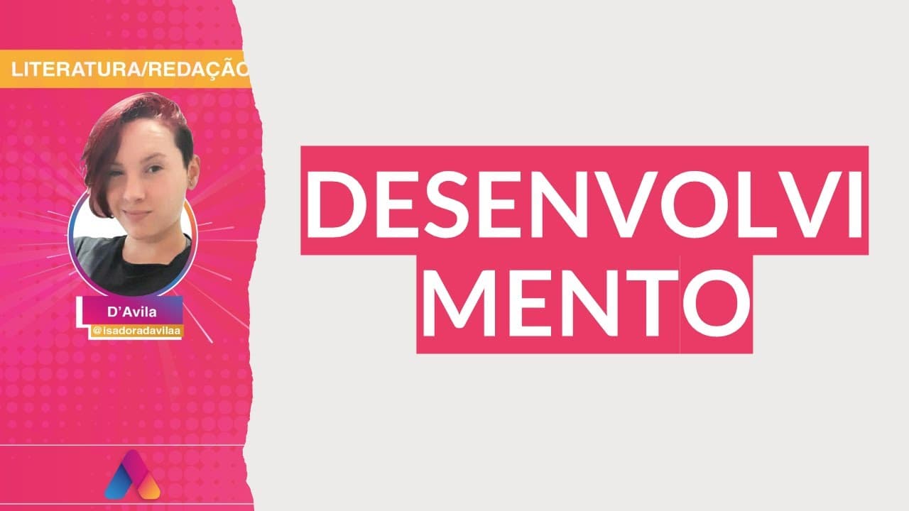 Thumbnail: REVISÃO VESTIBULAR UFRGS | REDAÇÃO 05: DESENVOLVIMENTO | Curso Alternativa A