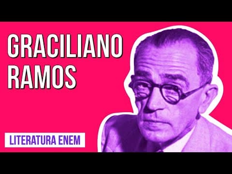 Thumbnail da aula: GRACILIANO RAMOS: características, principais obras | RESUMO DE LITERATURA PARA O ENEM