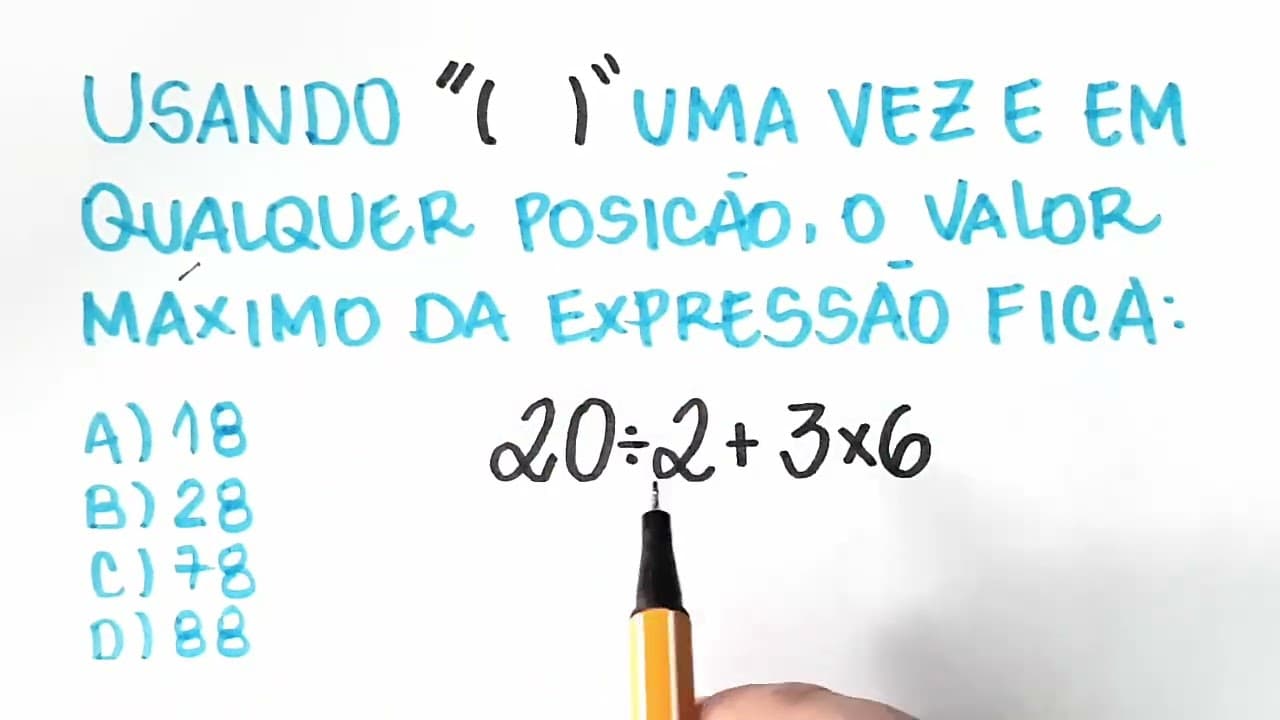 Thumbnail: 🔥 HELP MATEMÁTICA BÁSICA -  Acha essa difícil?  #345