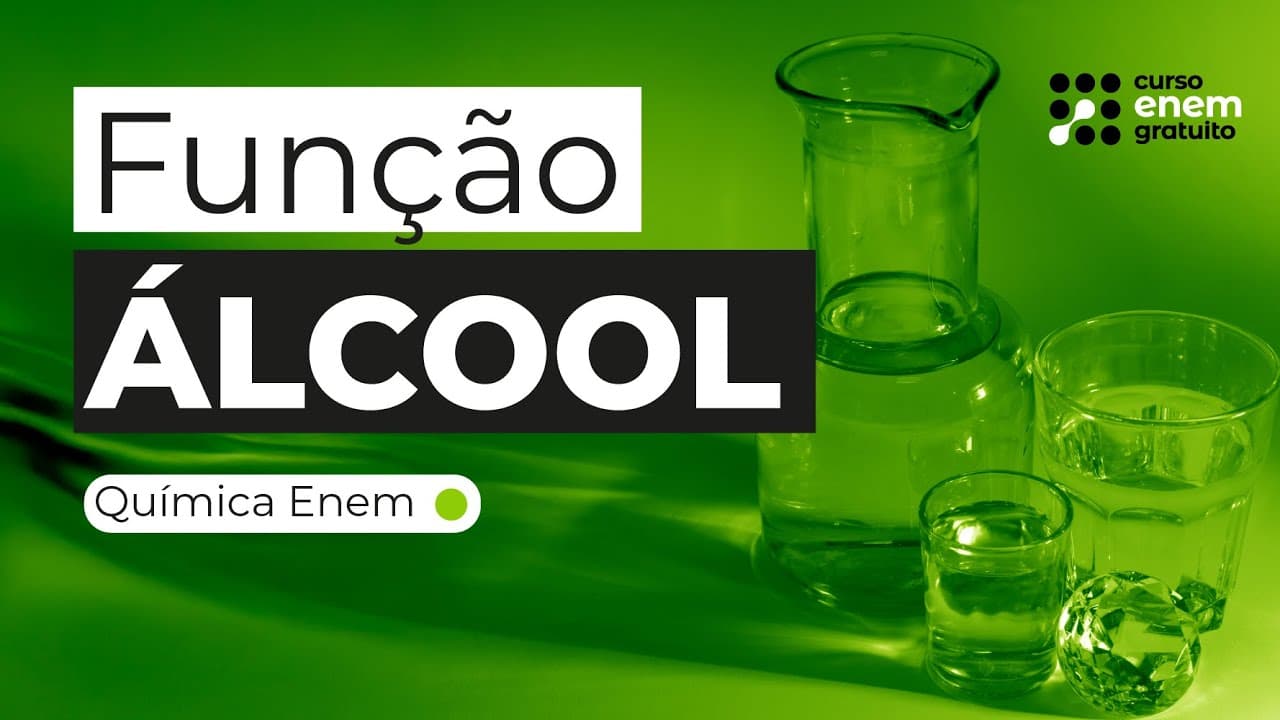Thumbnail: FUNÇÃO ÁLCOOL | Química para o Enem | Felipe Sobis