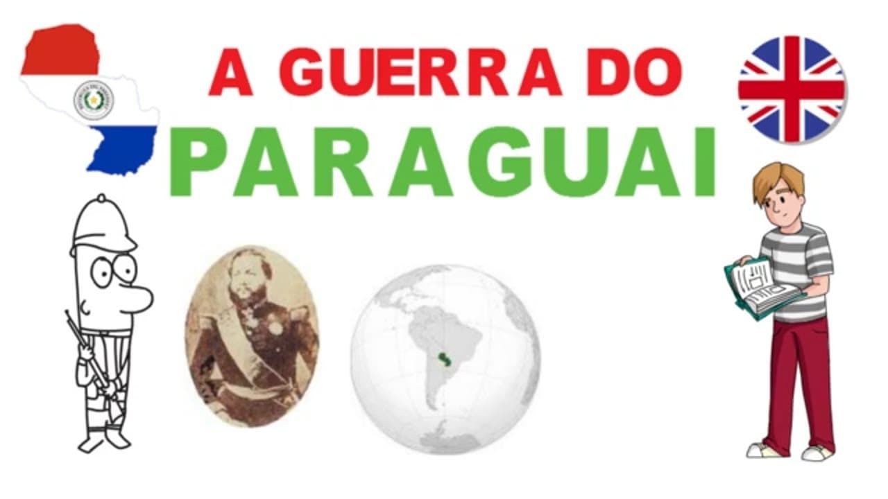 Thumbnail: O MAIOR CONFLITO DA AMÉRICA DO SUL - A Guerra do Paraguai em desenho #guerra