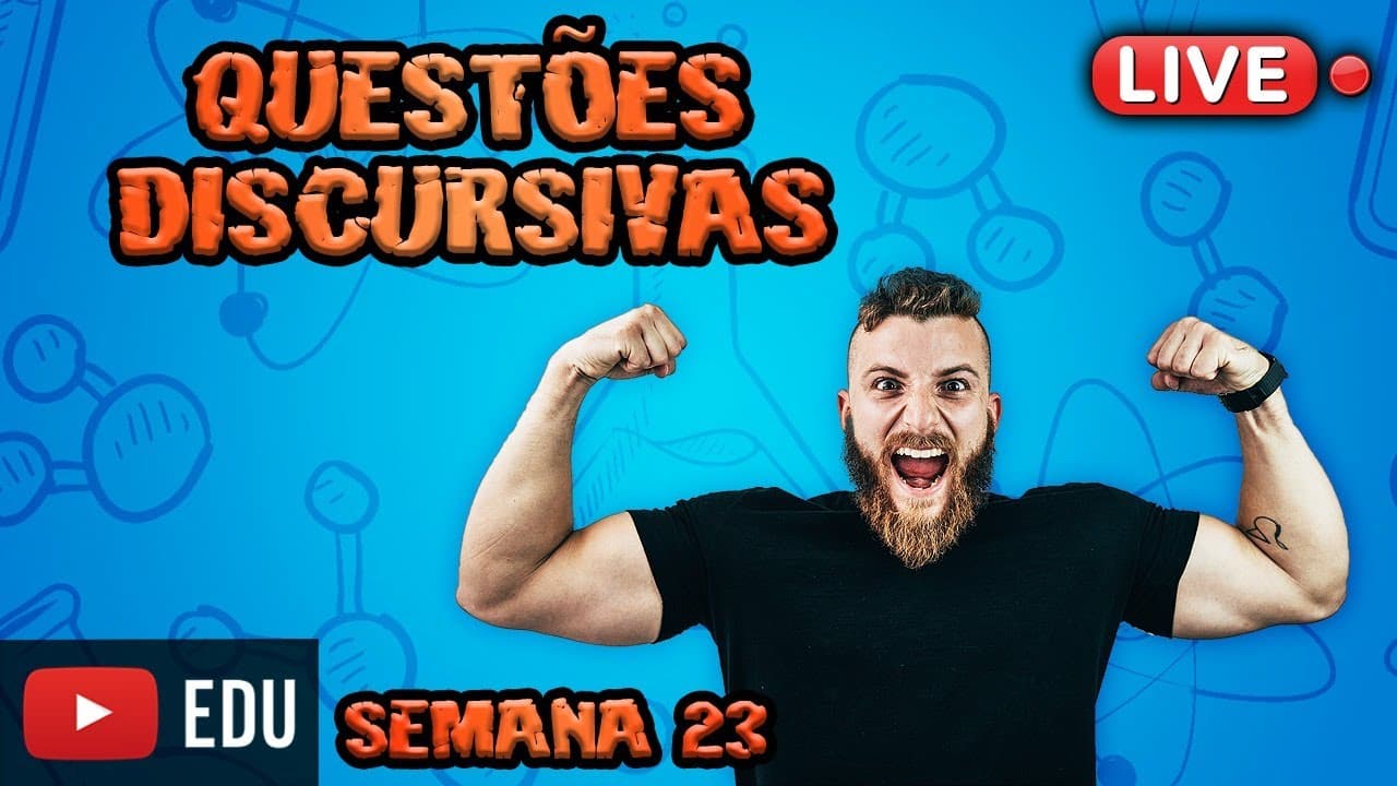 Thumbnail: LIVE - QUESTÕES DISCURSIVAS - SEMANA 23  (UERJ 2016)