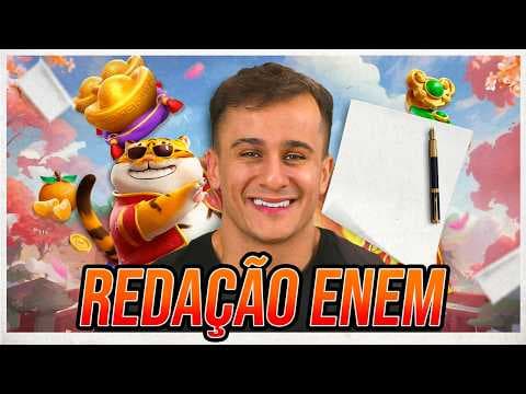 Thumbnail da aula: E se o tema da REDAÇÃO ENEM for sobre APOSTAS? (Aluno nota 1000 improvisando AO VIVO)