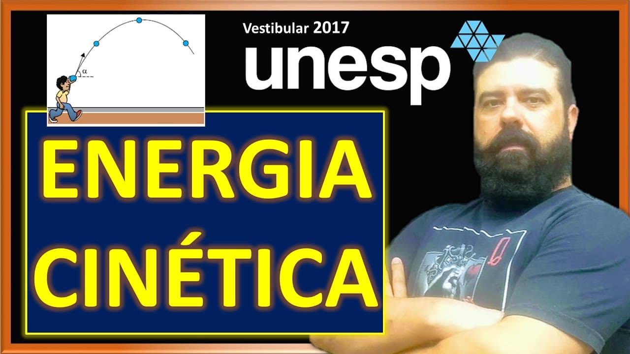 Thumbnail: Unesp 2017 | 79 - Lançamento oblíquo + Energia cinética