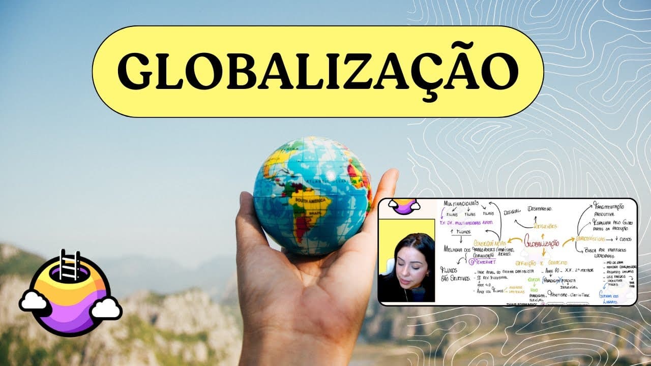 Thumbnail: ENEM Aula 3- Globalização: definição, contexto, consequências e críticas