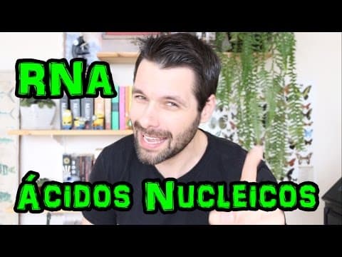Thumbnail da aula: RNA - Ácidos Nucleicos - Compostos Orgânicos - Prof. Samuel Cunha
