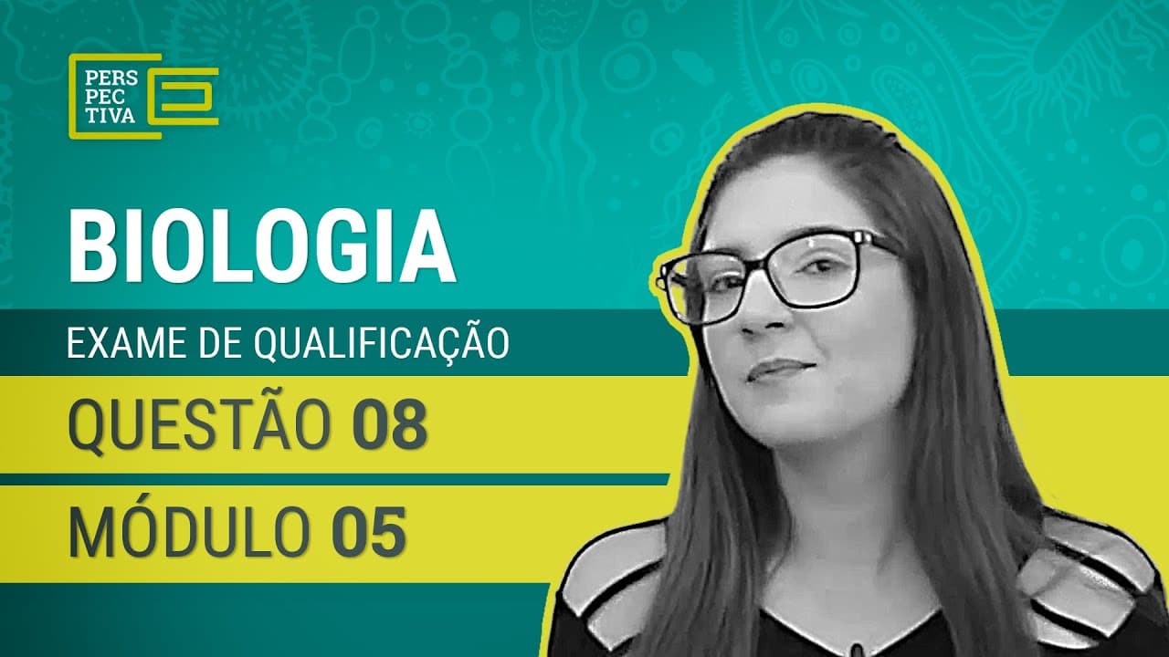 Thumbnail: Biologia - Organização Celular - Questão 08
