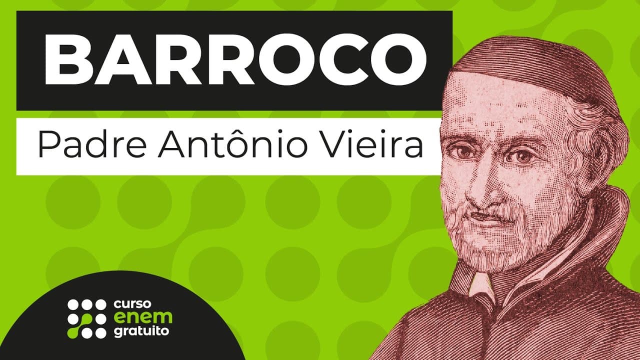 Thumbnail: BARROCO: Padre Antônio Vieira | Literatura para o Enem | Camila Brambilla