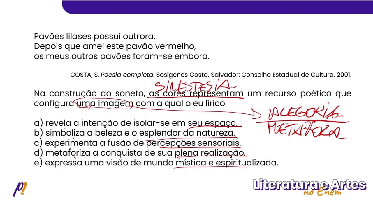 Thumbnail: ENEM 2021 - Século XIX - Fim do Império e início da República | O pavão vermelho...