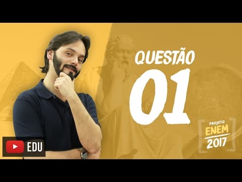 Thumbnail da aula: Enem 2016 - Ciências Humanas | Questão 01 (Caderno Branco)