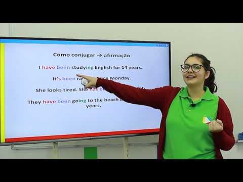 Thumbnail da aula: Inglês - Present Perfect Continuous